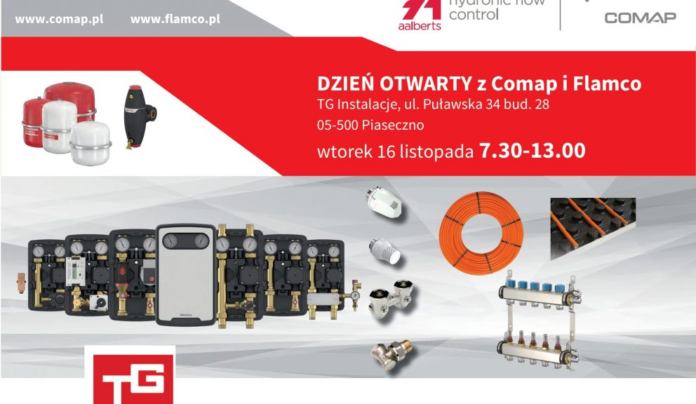 „Śniadanie Instalatora” z firmą COMAP/Flamco