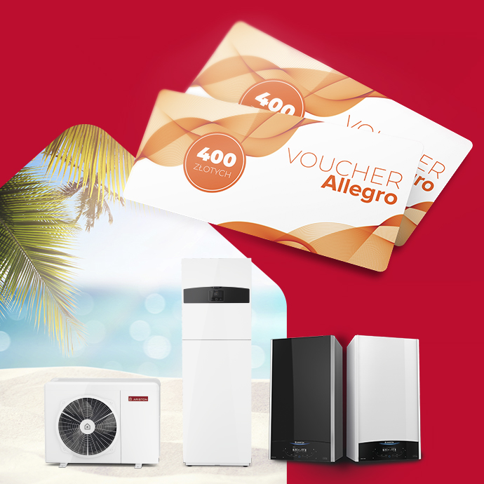 400 pln w bonach Allegro od marki Ariston