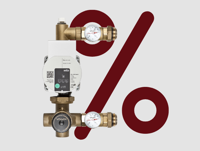 Moduł pompowy Valvex w promocji za 629 zł*!